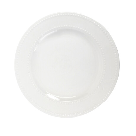PLATO LLANO CERAMICA BCA GUARDA LABRADA PUNTOS PLATO LLANO CERAMICA BCA GUARDA LABRADA PUNTOS