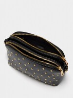 Bolso Bandolera Con Tachuelas negro