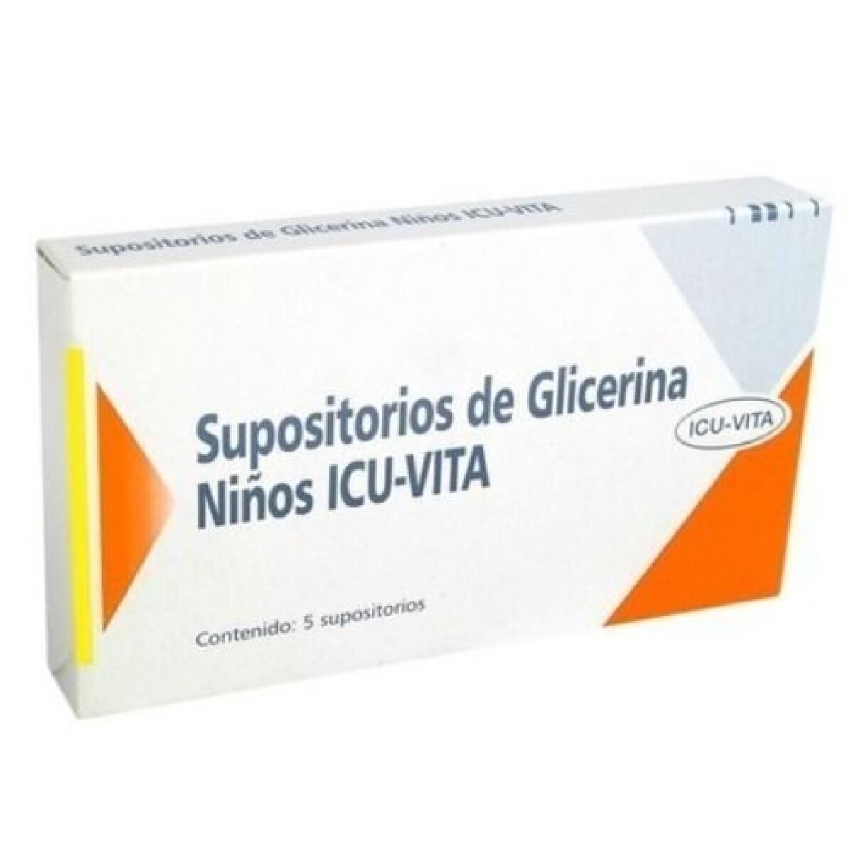 Supositorios de Glicerina Niños 5 Unidades. 