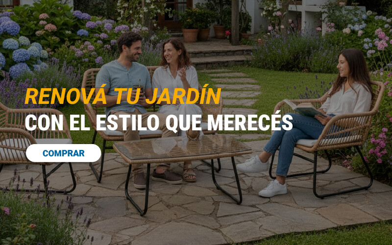 muebles de jardín
