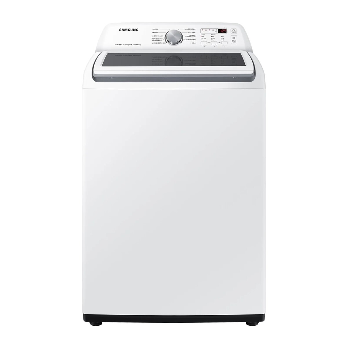 LAVADORA CARGA SUPERIOR SAMSUNG, 51LBS-23KG, TECNOLOGÍA DIGITAL INVERTER 