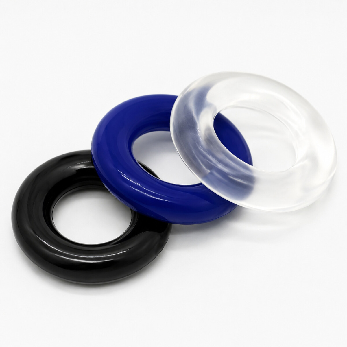 Set De 3 Anillos Peneanos De Silicona 