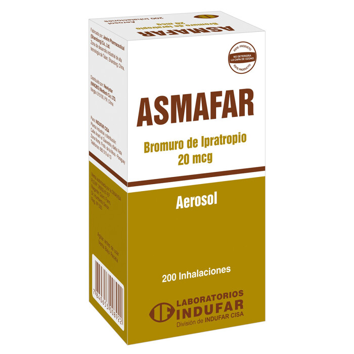 ASMAFAR AEROSOL FR. X 200 DOSIS única