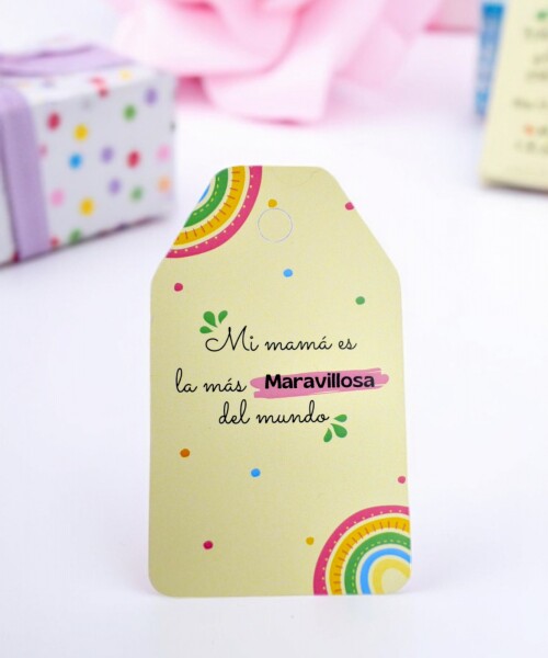Tag colgante día de la madre. DISEÑO 14