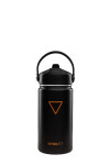 TERMO HYDRATE BABY 350ML NEGRO Y NARANJA