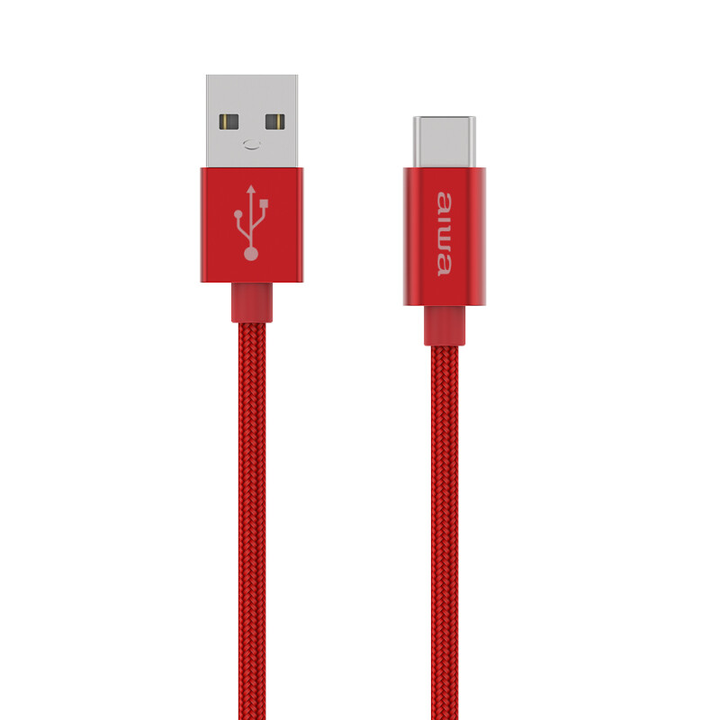 Cable de Carga USB-C Rojo