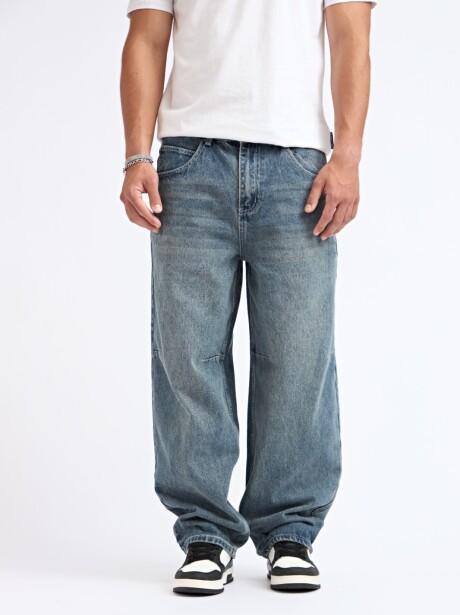 JEAN NIZA AZUL MEDIUM