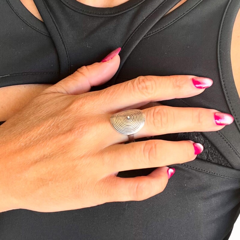 Anillo plata espiral Anillo plata espiral