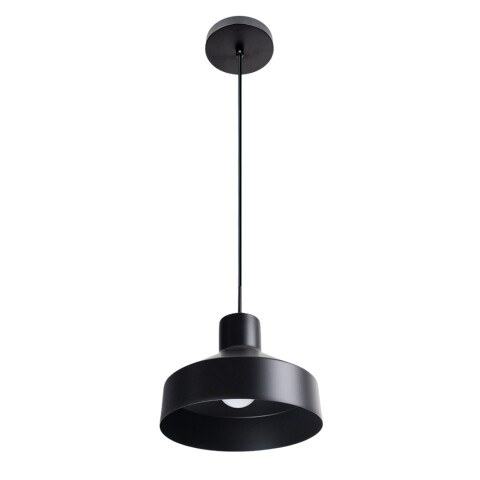 COLGANTE LIZA E27 NEGRO 23CM COLGANTE LIZA E27 NEGRO 23CM