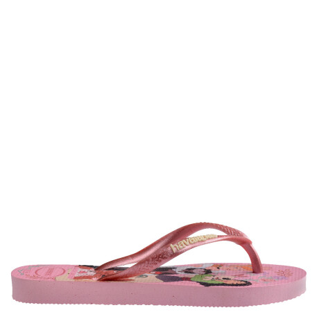 Sandalias Infantiles Havaianas Kids Slim Princes Rosa