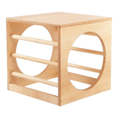 Cubo Pikler en Madera 43x42x42 cm Cubo Pikler en Madera 43x42x42 cm