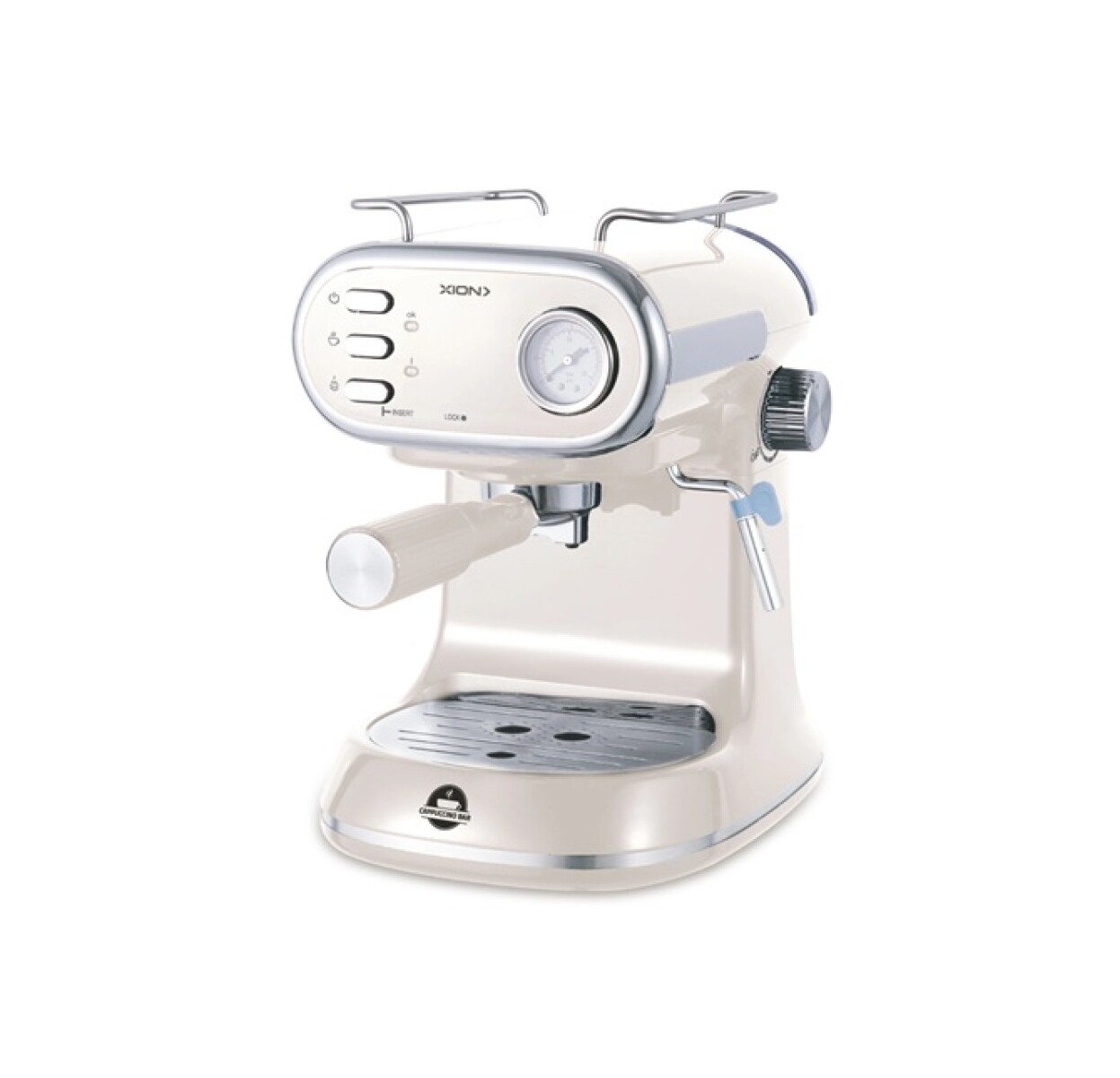 Cafetera Xion Retro Espresso y Cappuchino 