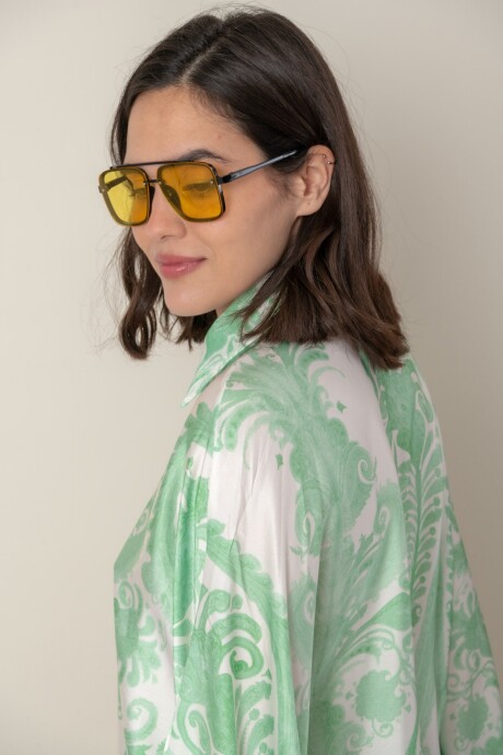 CAMISA MARTE Verde Manzana