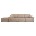 SOFA ESQUINERO VERSATILLE - BOUCLE BEIGE SOFA ESQUINERO VERSATILLE - BOUCLE BEIGE