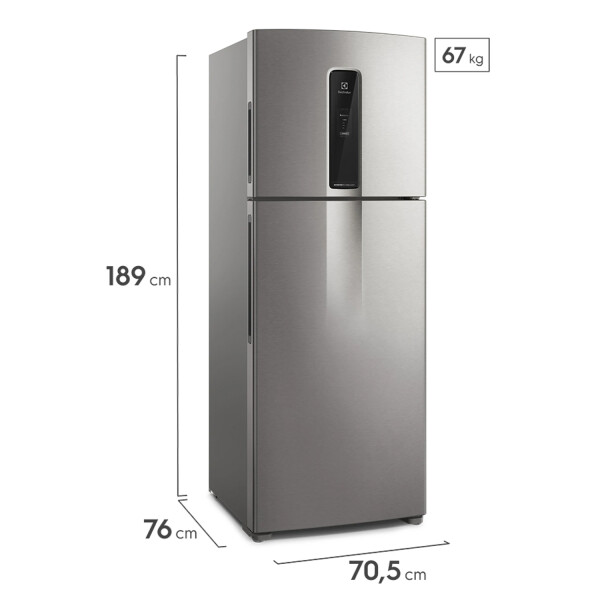 Heladera Inverter Electrolux It70s-inox 508l HELADERA ELECTROLUX INVER NO FROST IT70S