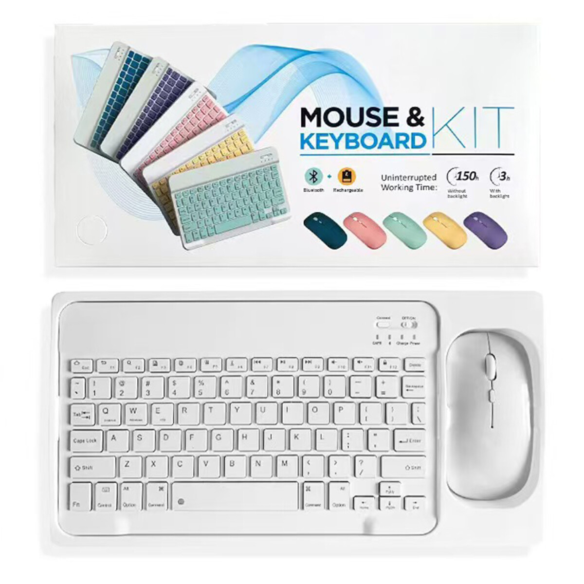 CONJUNTO DE TECLADO Y RATÓN 