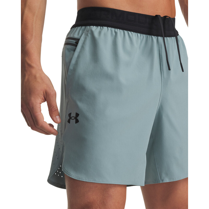 UA Vanish Elite Short-BLU GRN-323