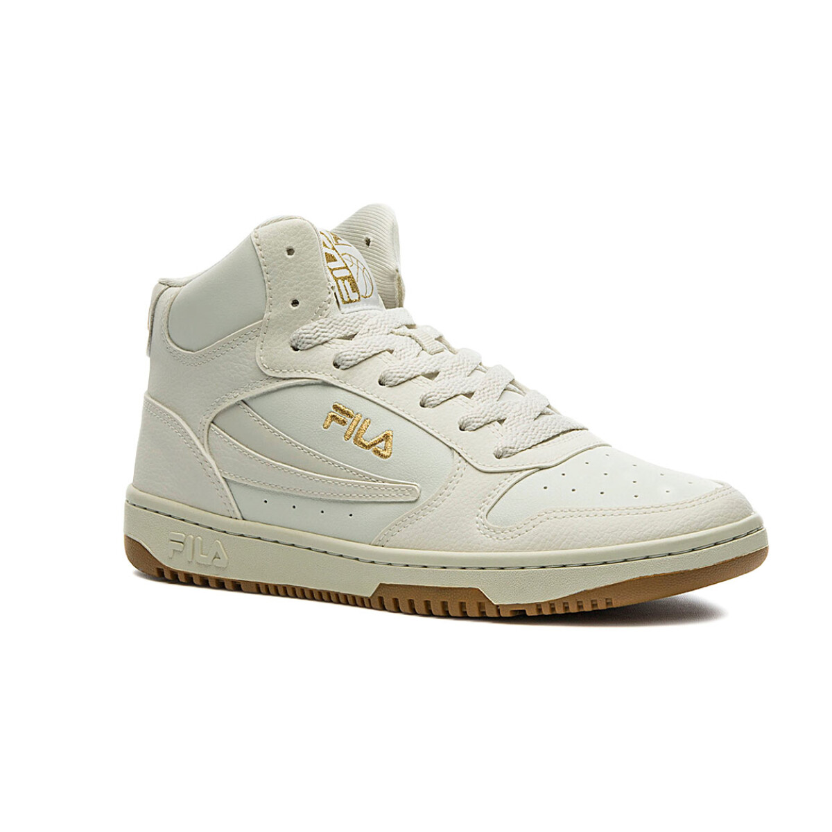 Fila Fx-33 High Feminino Blanco/oro - Blanco-oro 