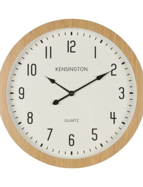 RELOJ DE PARED MDF 40X40X6 CM CENTRO BLANCO RELOJ DE PARED MDF 40X40X6 CM CENTRO BLANCO