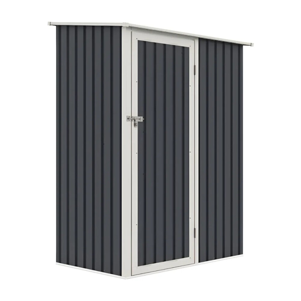 Galpón prefabricado Reforzado 1 Puerta JOY A Gris