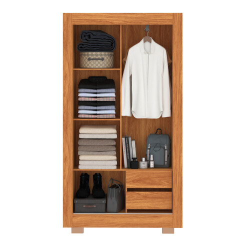 Ropero Duo 101 cm 2 Puertas Corredizas Ropero Duo 101 cm 2 Puertas Corredizas