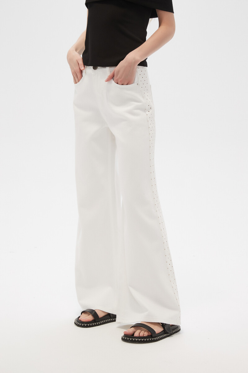 Pantalon Corfu - Blanco 