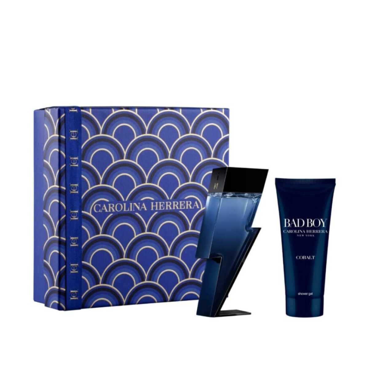 Fragancia Masculina Carolina Herrera Bad Boy EDP 100 ml + Shower Gel 100 ml - Set de Regalo 