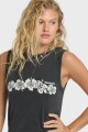 VESTIDO PARADISE KNT MINI DRS J-negro