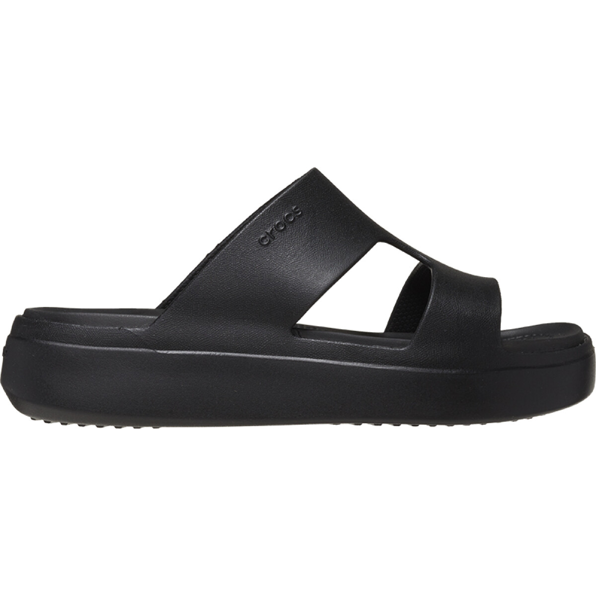 Sandalias Crocs Platform H-Strap - Negro 