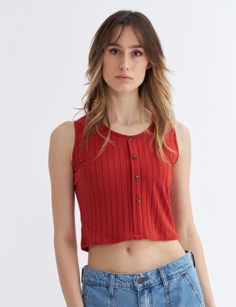 Musculosa Finn Ladrillo