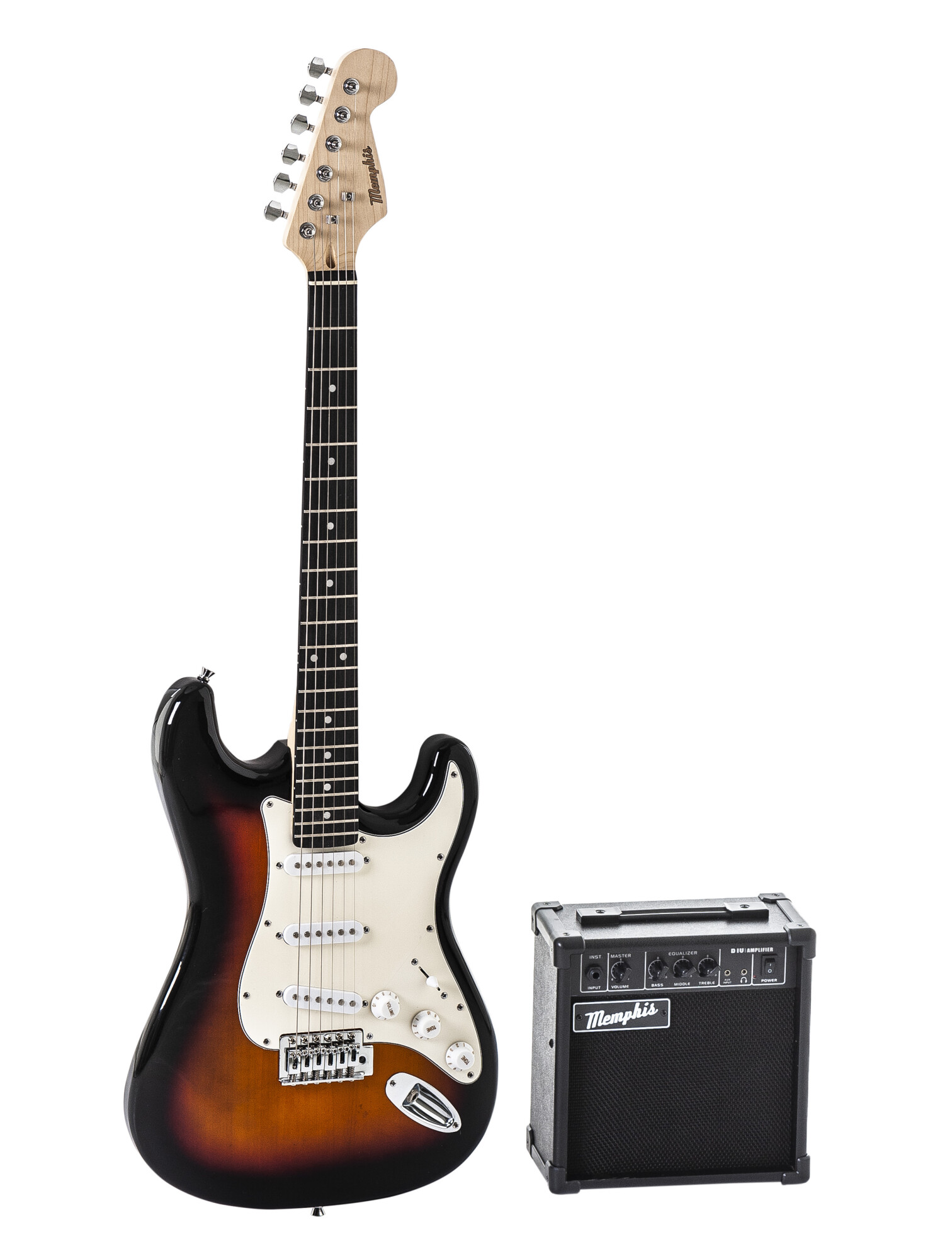 GUITARRA ELECTRICA Pack Strat Squier Affinity black FENDER - RamRock Music  Store