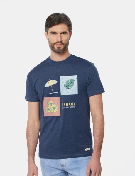 REMERA ESTAMPADA Denim