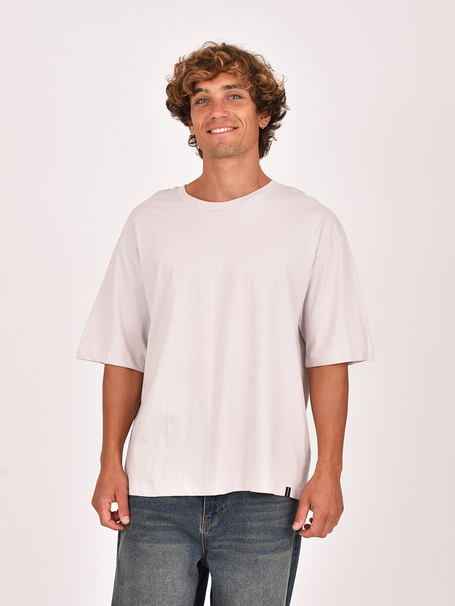REMERA BEN - GRIS CLARO 
