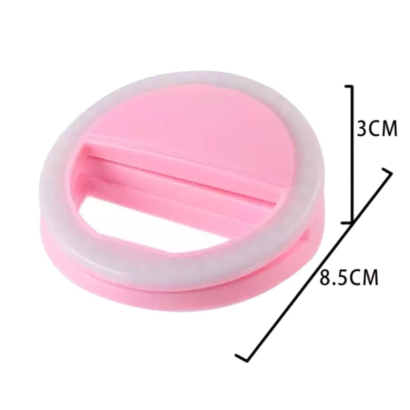 Aro de Luz Led De Selfie Para Celular Rosa Aro de Luz Led De Selfie Para Celular Rosa
