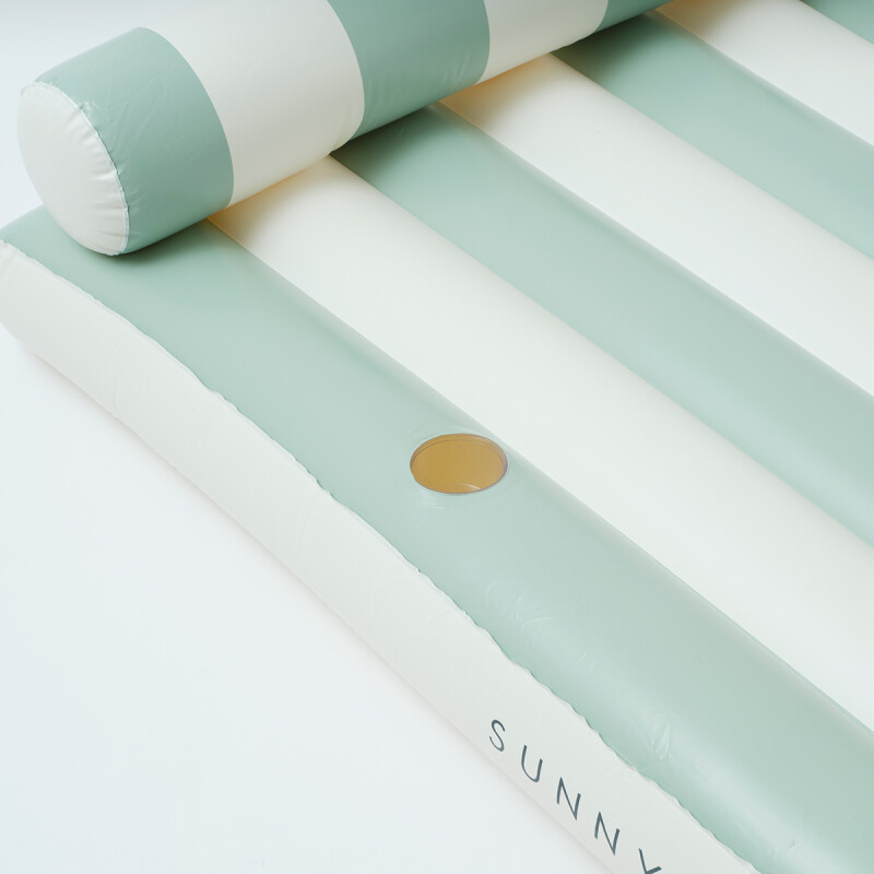 Colchoneta inflable Lilo Green Stripe