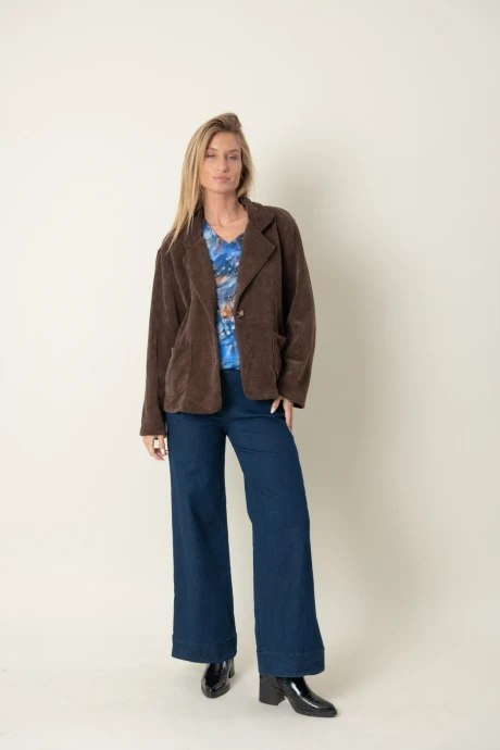 BLAZER ESFALERITA Chocolate