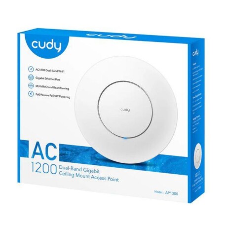 Access Point Cudy Wifi AC1200 con Inyector Poe 001