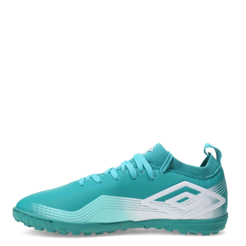 FUTBOL 5 JR (TF) - Umbro - UMBRO CHAMPION FUTBOL NIÑOS VIBE TF de Niños - 20203701 Turquesa-blanco