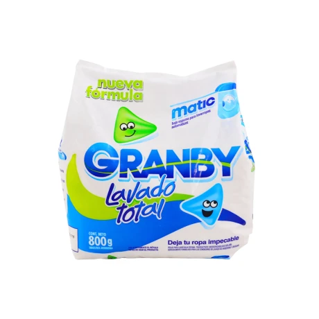 Jabón en polvo GRANBY 800grs Jabón en polvo GRANBY 800grs