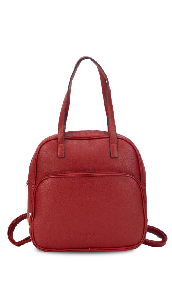 MOCHILA CLARA ROJO PASION
