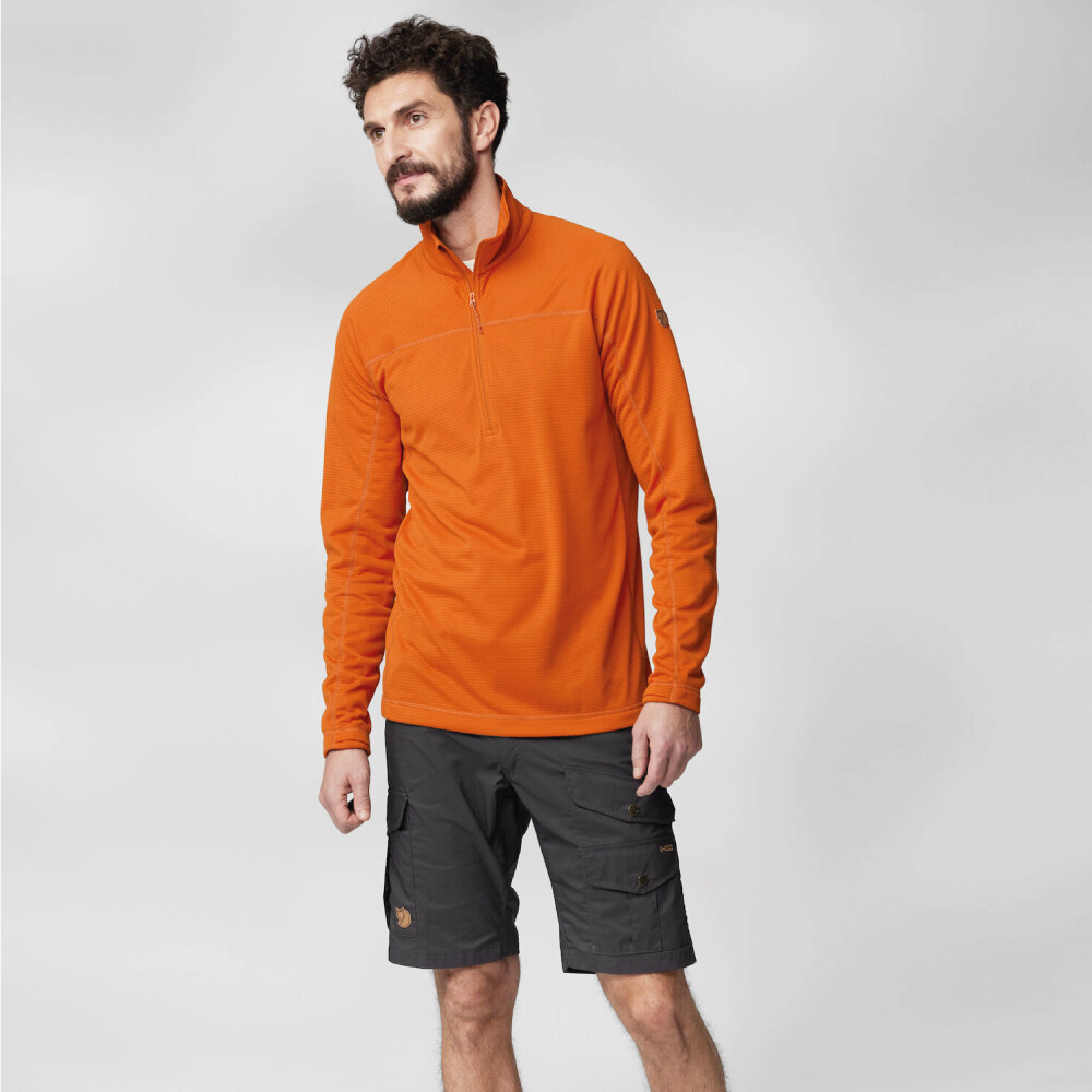 Abisko Lite Fleece Half Zip - Hombre Dark Navy