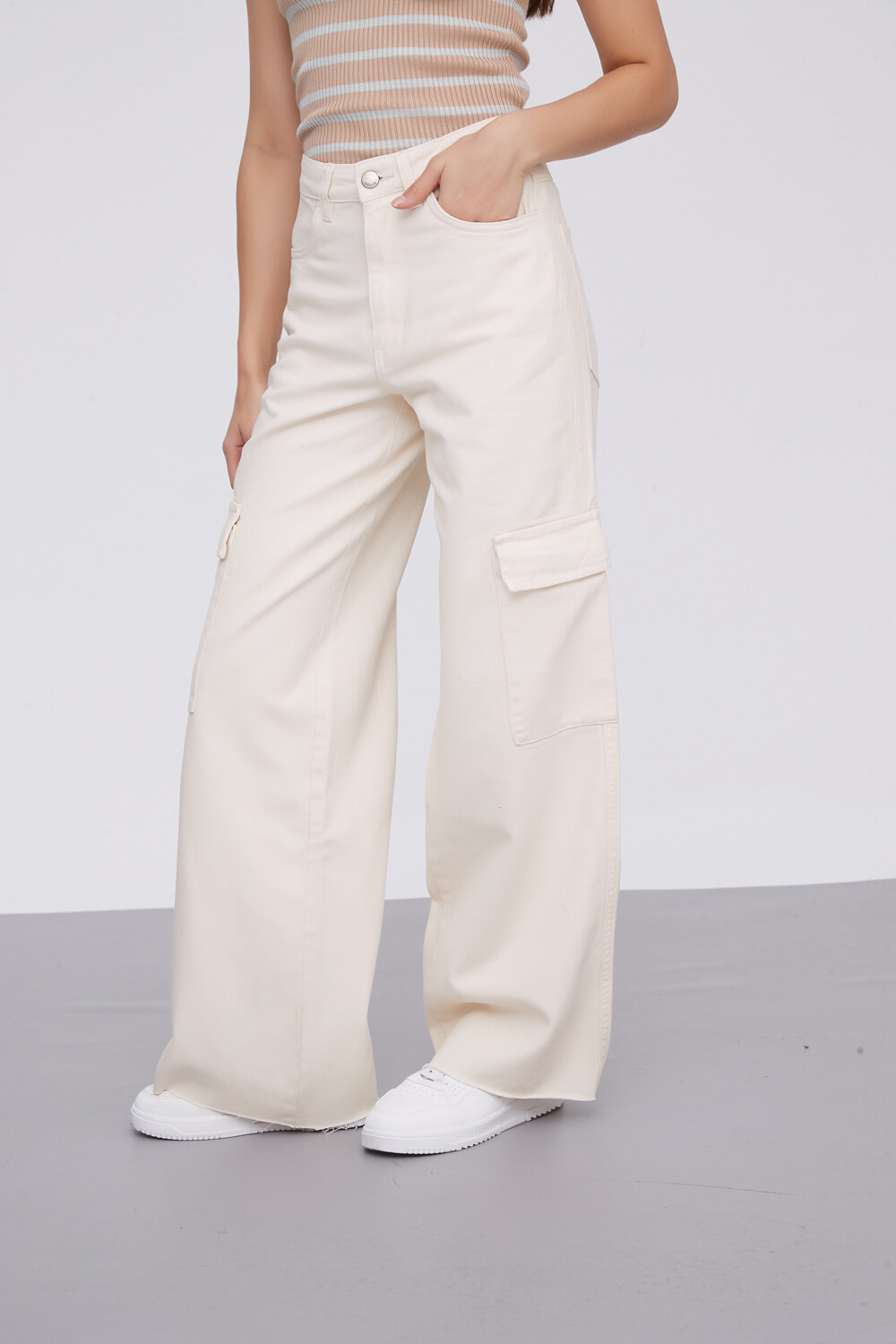 Pantalon Moanica Crudo / Natural