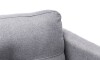 Sillón Sofá Triunfo 2 Cuerpos Gris