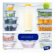 Set 12 Recipientes Tarros Hermeticos Con Tapa Plastico Blanco