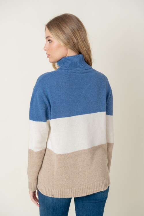 Sweater lana combinado Bennie