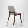 Silla LYNAE Gris