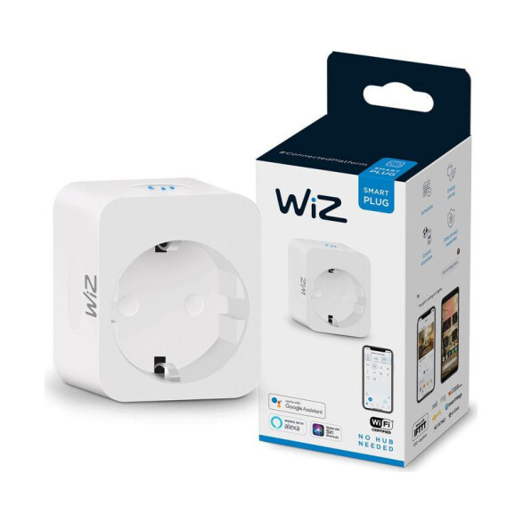 Enchufe schuko WIZ inteligente color blanco L27479