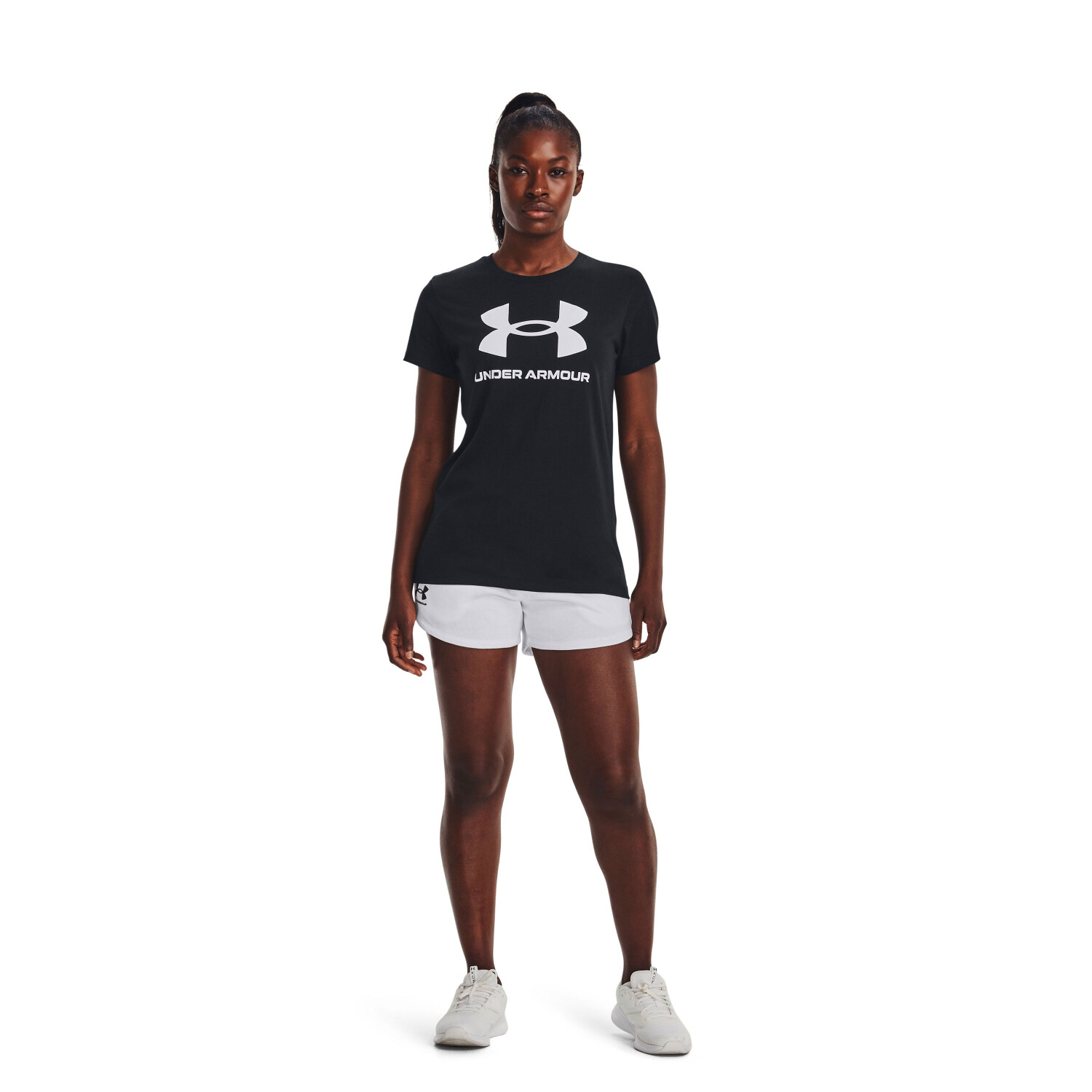 Remera de Mujer Under Armour Sportstyle Graphic Negro — Stadium