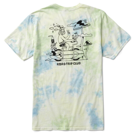 Remera Roark Road Trip Club Tie Dye Wash Remera Roark Road Trip Club Tie Dye Wash