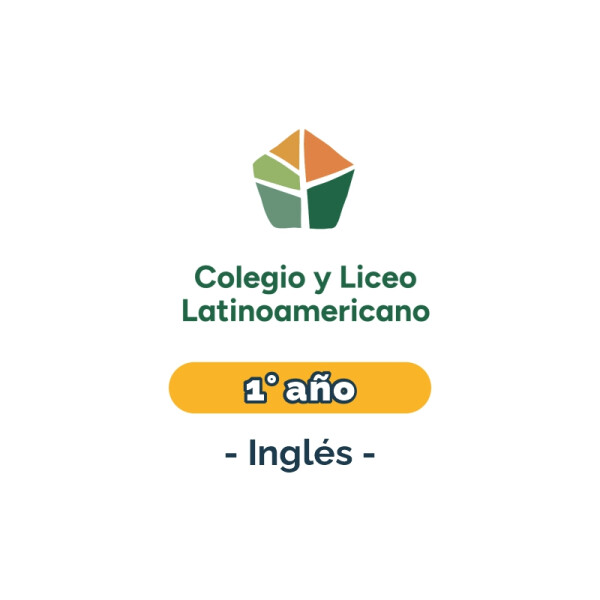 Lista de materiales - Primaria 1° año inglés Latinoamericano Única